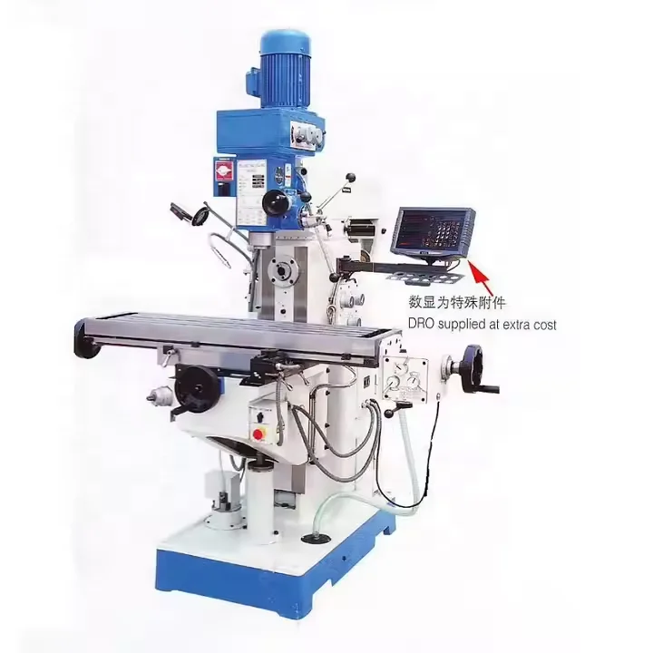 

Multipurpose Heavy Duty ZX6350C Vertical Lifting Table Lathe Bench High Precision Milling Drilling Machine Cheap Price