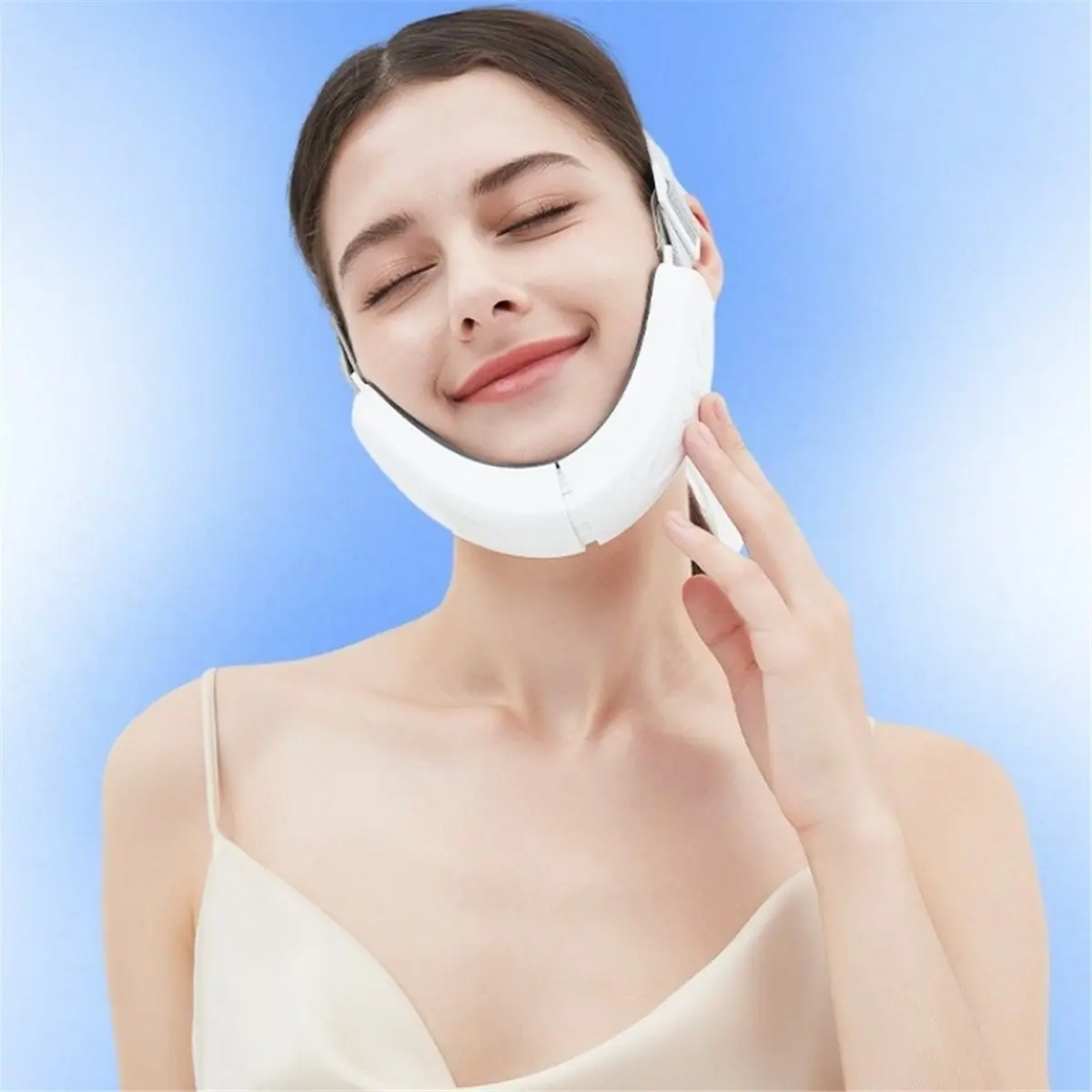 [NEW] Massager Intelligent V-Shaped Lifting Firming Belt Double Chin Reducer Rechargeable Skin Tightening Device
