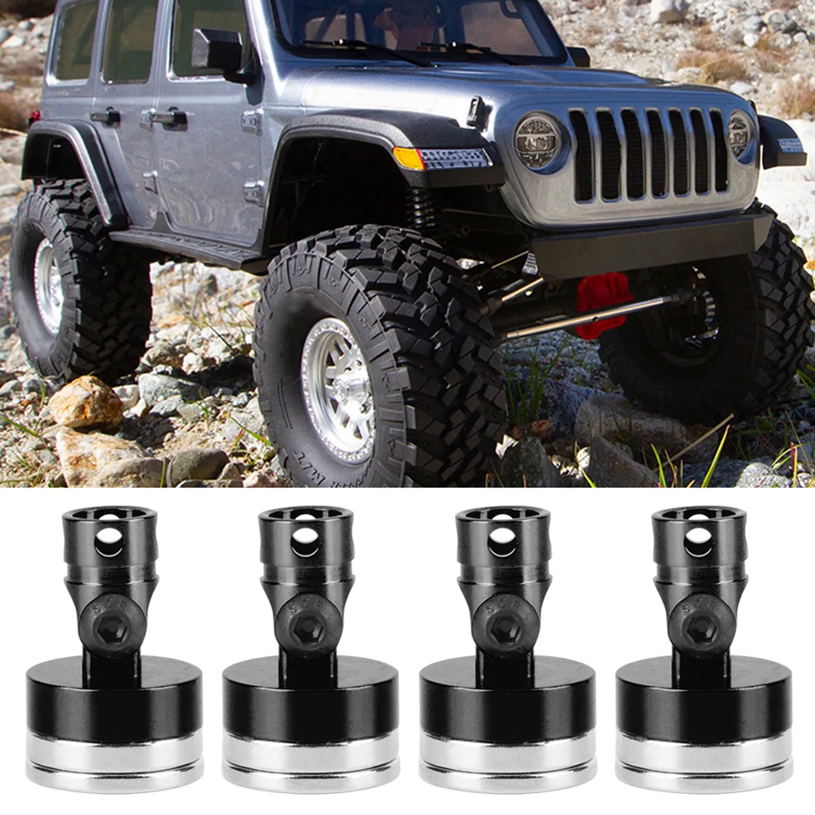 Strong Magnet RC Car Shell Column Post Fit for AXIAL SCX10 1/10 RC Car Model 1/10 Car Shell Column Post RC Car Column Post