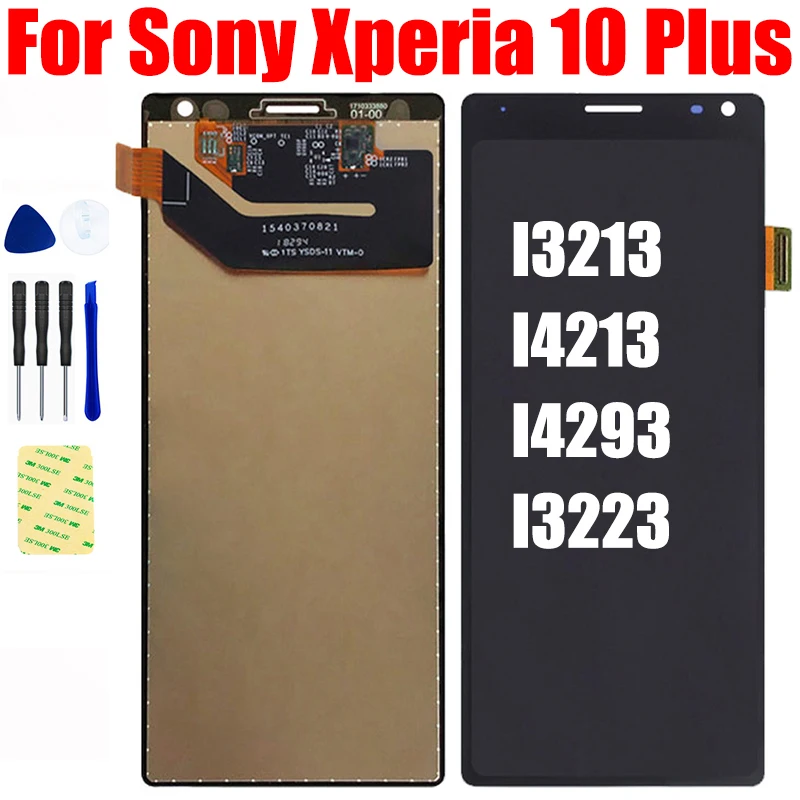 

For Sony Xperia 10 Plus I3213 I4213 I4293 I3223 LCD Display Pantalla Matrix Touch Screen Digitizer Panel Assembly X10 Plus LCD