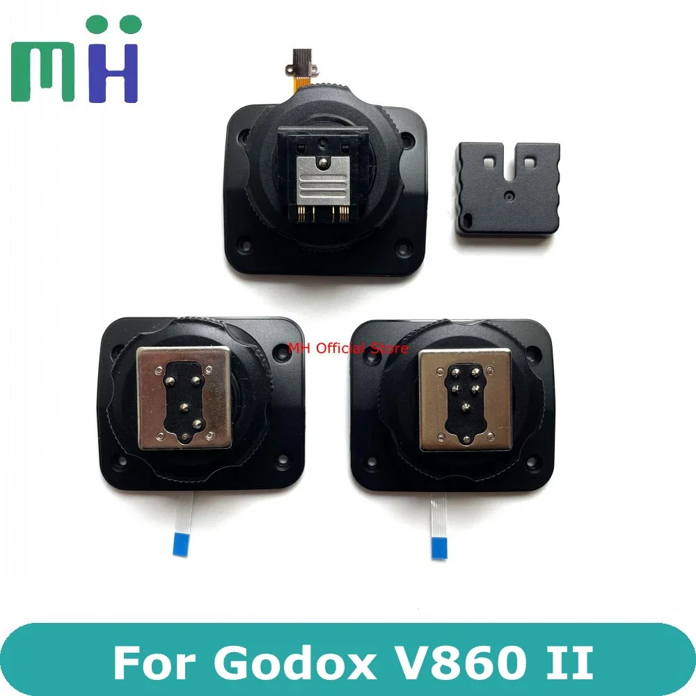 For Godox V860 II V860II V860IIC V860IIN V860IIS V860IIF V860IIO Flash Hotshoe Hot Shoe Rear Mount Base Foot Bracket SPEEDLIGHT