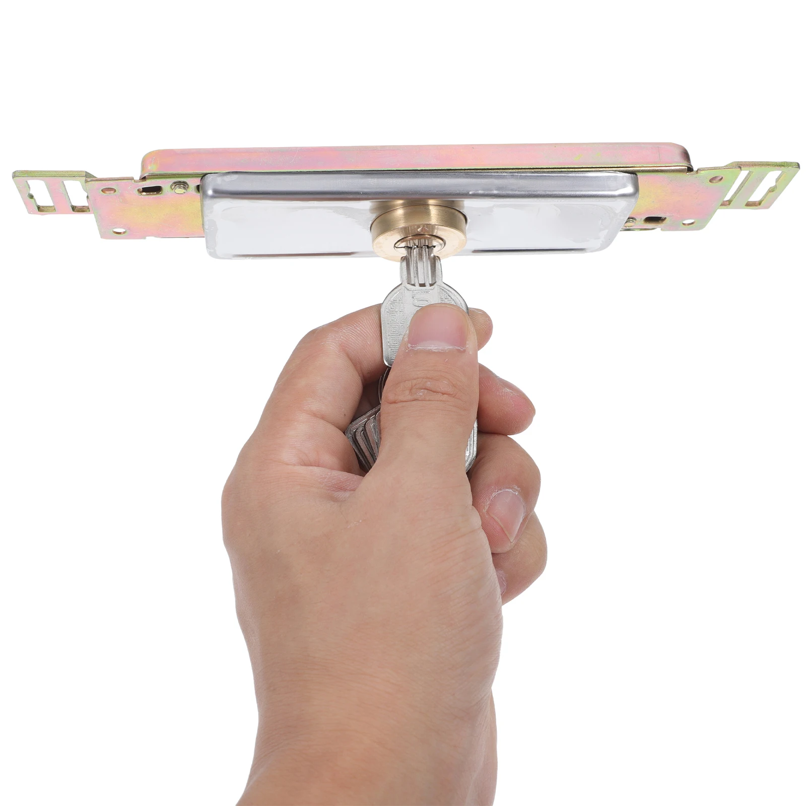 

Rolling Shutter Door Lock Garage Door Strong Metal Copper Cylinder Anti-Theft Safety for Garage Warehouse Roller Latch