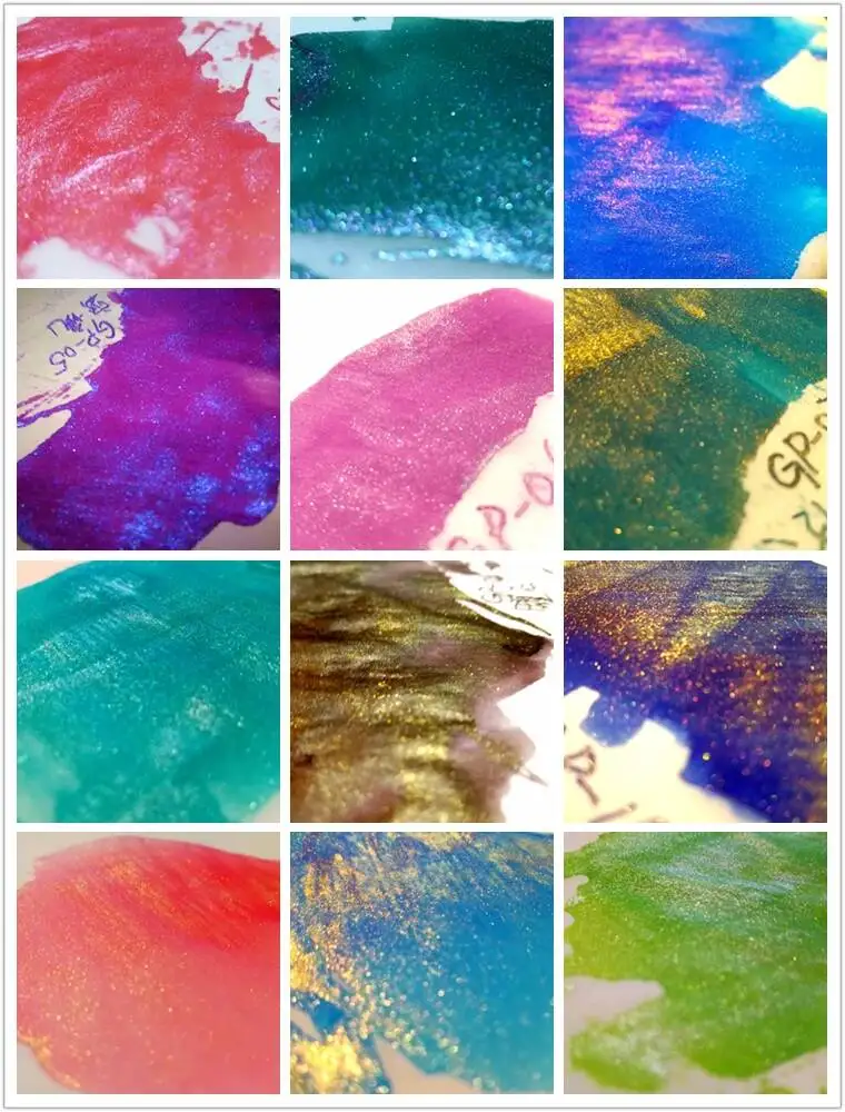 Poezie   54 color ink with golden  powder dip pen  fountain pen color ink. painting drawing ink