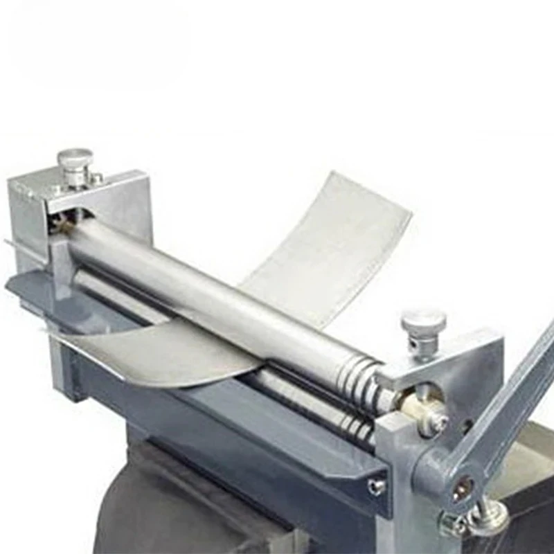 

Manual Bending Machine Steel Plate Rolling Machine Round Tube Roller Making Tool Slip Roll Machine Desktop Metal Plate Bender