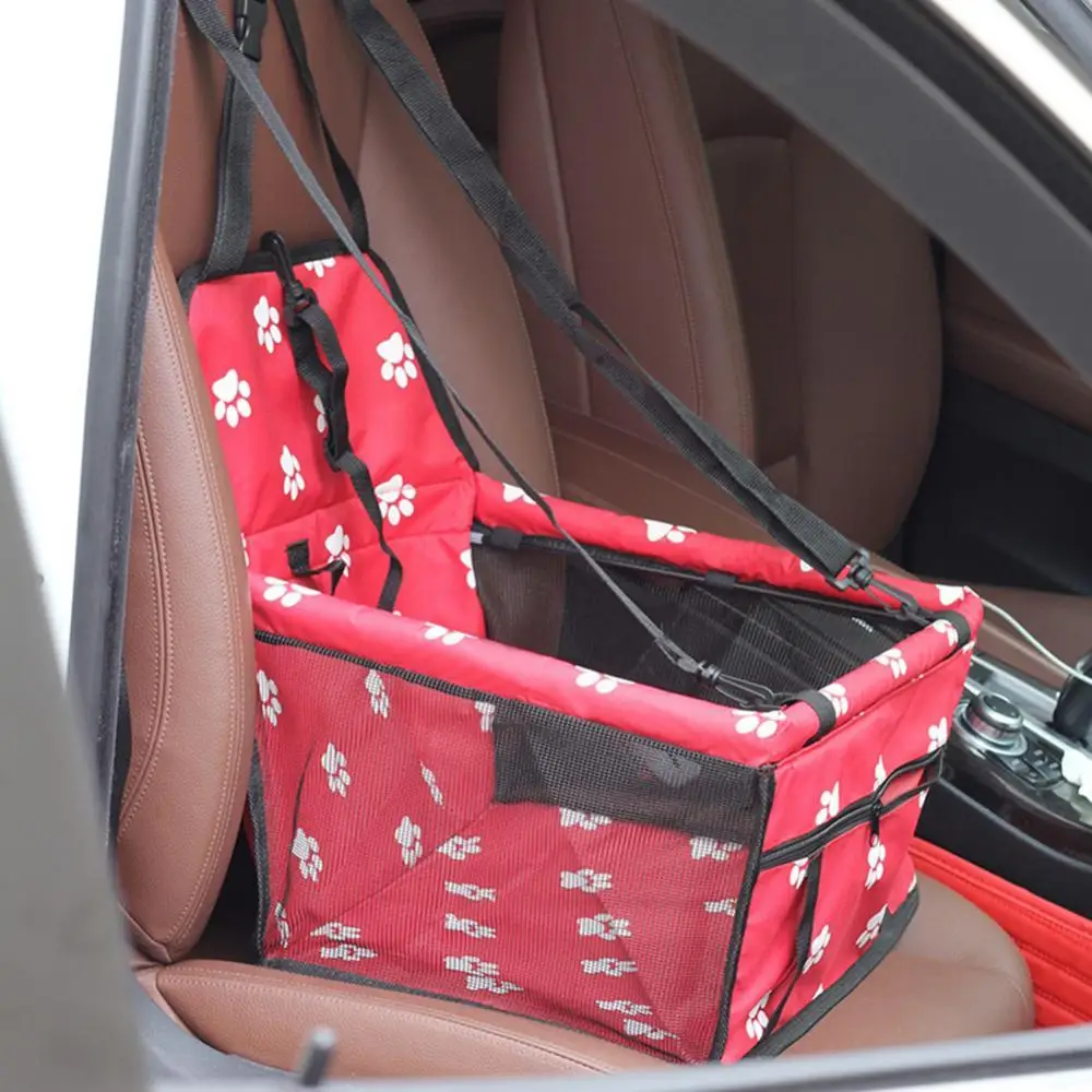 Breathable Dog Mat Waterproof Pet Car Seat Pet Dog Carrier Car Basket Cage Booster Car Seat Bag Pet Puppy Products