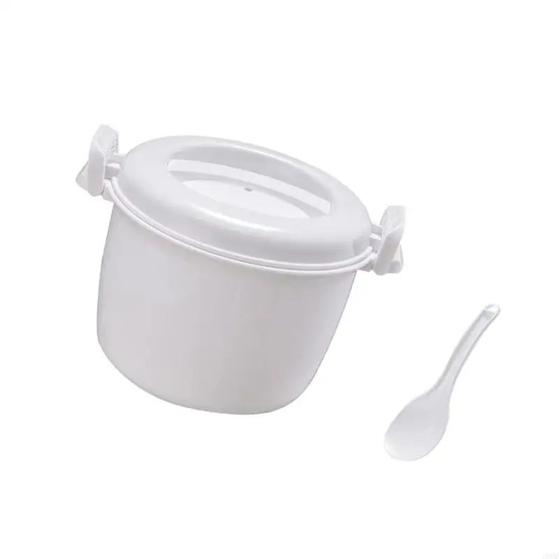 Microwave Safe Plastic Storage Container 2600ML Capacity Oven Microwave Rice Cooker Vegetable Container Enduring