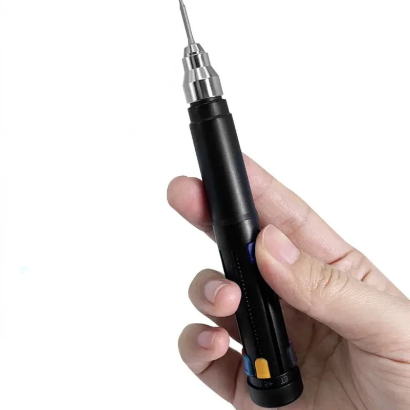 Youpin NANCH Metal Pen Style 8 in 1 Interchangeable Head Pen Style Screwdriver Manual and Automatic Electric Screw Driver Tools