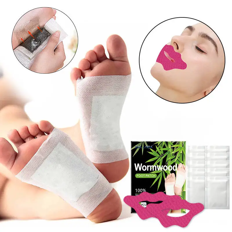 

Sleep Aid Patch Combination Set Detoxification Foot Patchs Relieve Stress Promote Relaxation Anti Snoring Closed-mouth Sticker