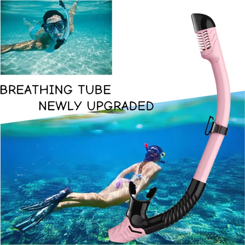 

Best Adult Dry Snorkel Set for Scuba Diving Underwater Swimming Full Dry Top Multiple Colors Ideal for Travel Snorkeling