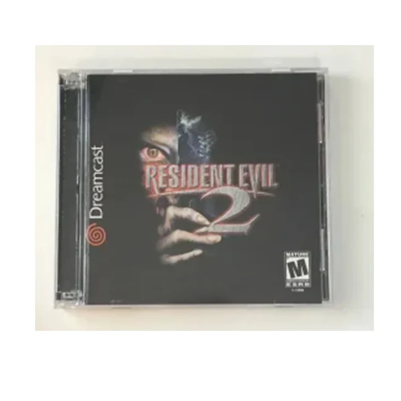 Dreamcast residentevil 2 Copy Disc Game Replica Unlock DC Game Console Retro Video Game Direct Reading Game