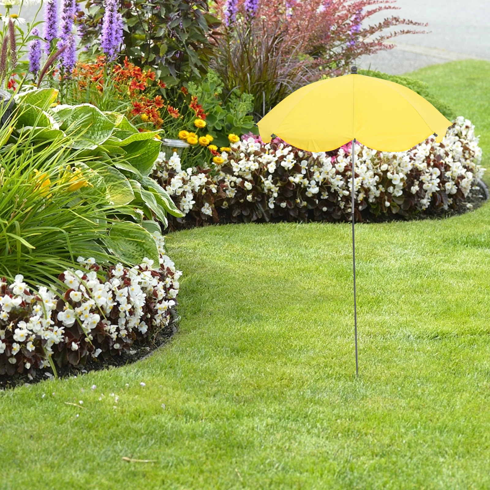 

Plant Parasol Garden Umbrella Bonsai Outdoor Plants Shade Canopy Stainless Steel Sunshade