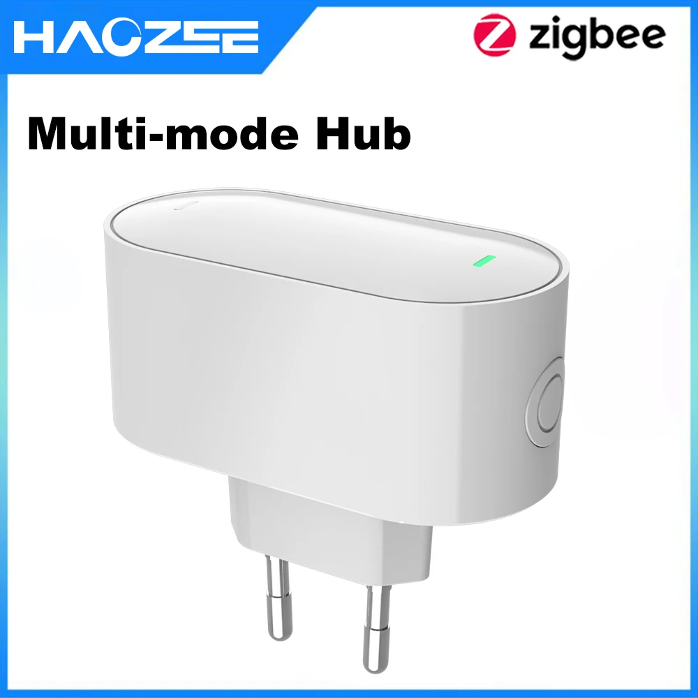 

Tuya Smart ZigBee Gateway Hub Подключаемый тип Многорежимный Bluetooth-шлюзовый мост для умной домашней автоматизации работает с Alexa