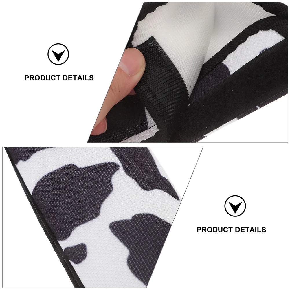 

2Pcs Safety Shoulder Pads Cow Pattern Strap Covers Auto Cushion for Comfortable Driving Experience