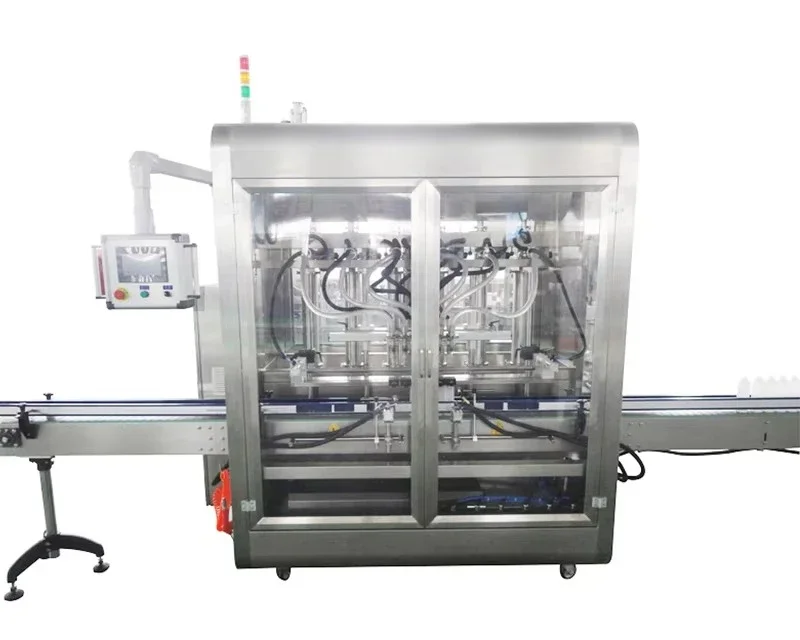 Automatic hotel laundry bottle shower gel shampoo honey liquid filling machine