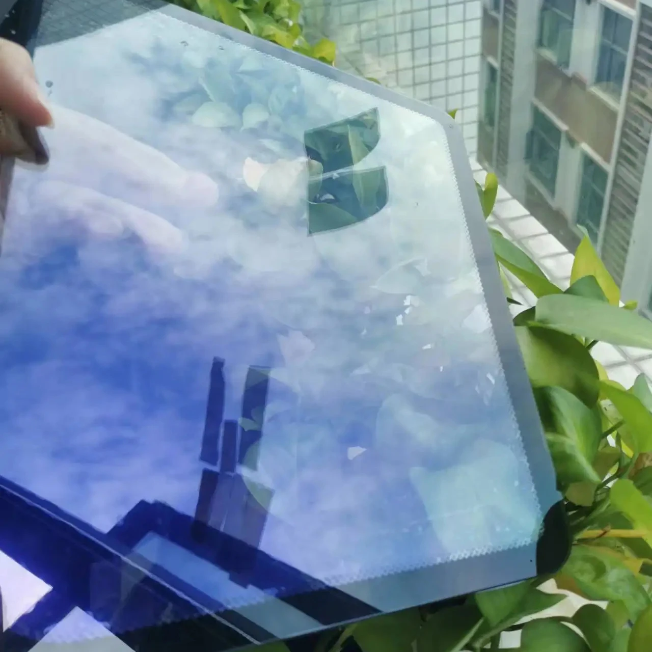 100cm Width 80% Light Purple Chameleon Window Film Color Change Car Window Tint Solar Sticker Windshield Protection Foils