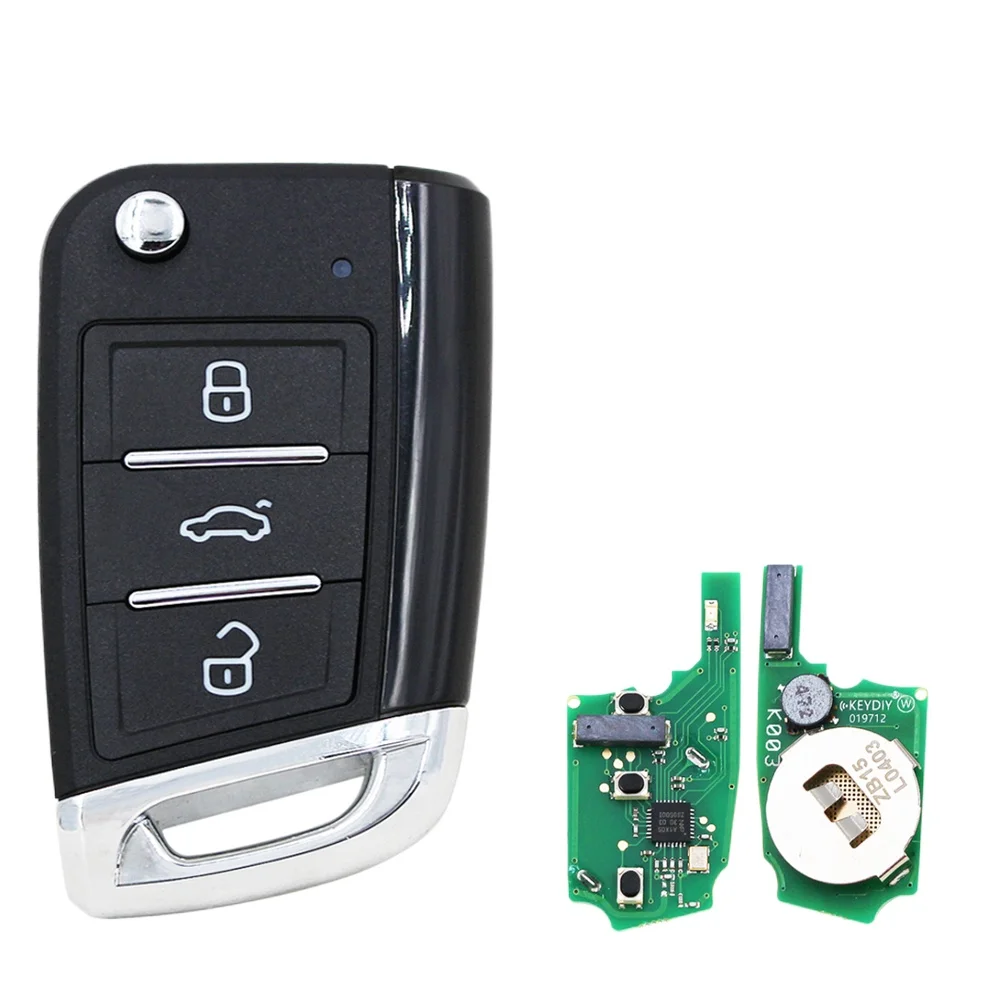 KEYDIY ZB15 Universal Smart Key ZB Series Car Remote Key for KD-X2 KD KD-MAX MQB Style Replacement Fit More Than 2000 Models
