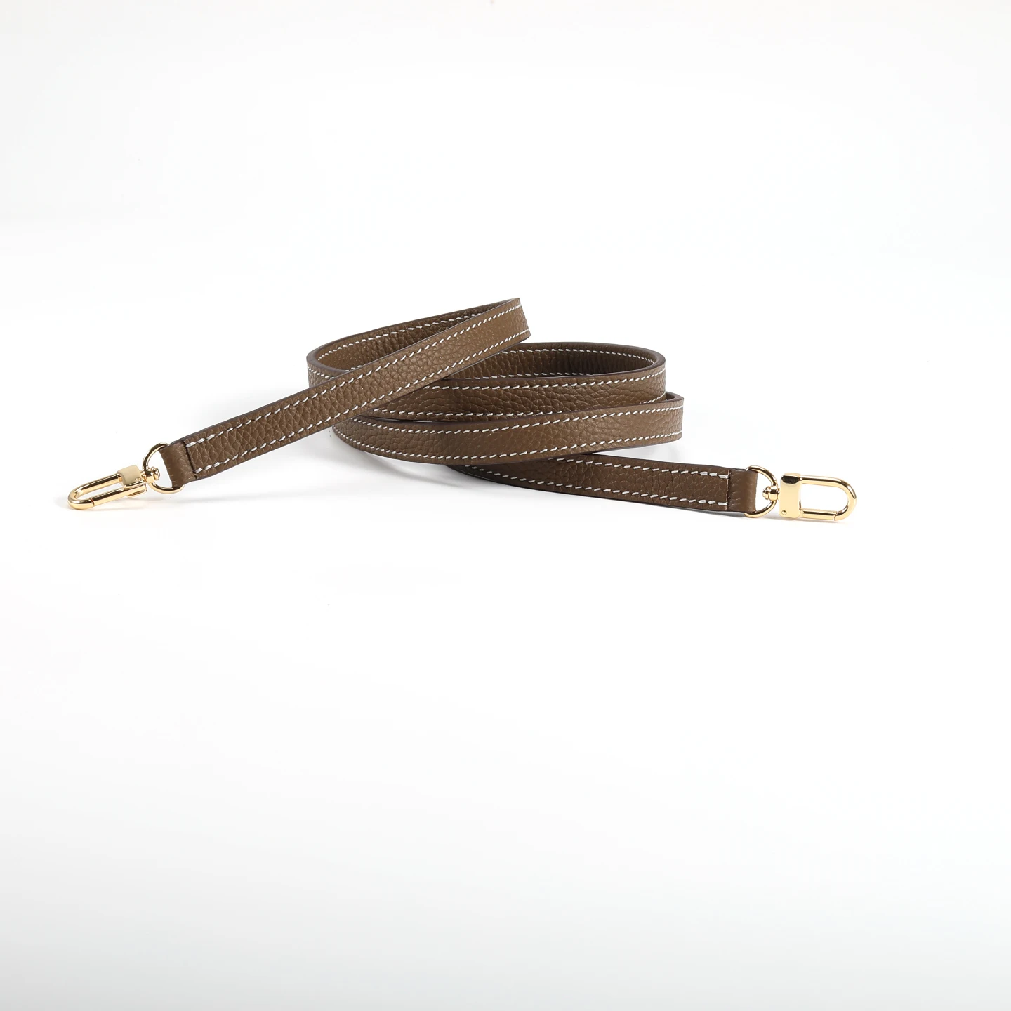 Customized 100% Togo Genuine Leather Bag Strap for Bags Handmade Shoulder Crossbody Straps Replacement Bag Accessories
