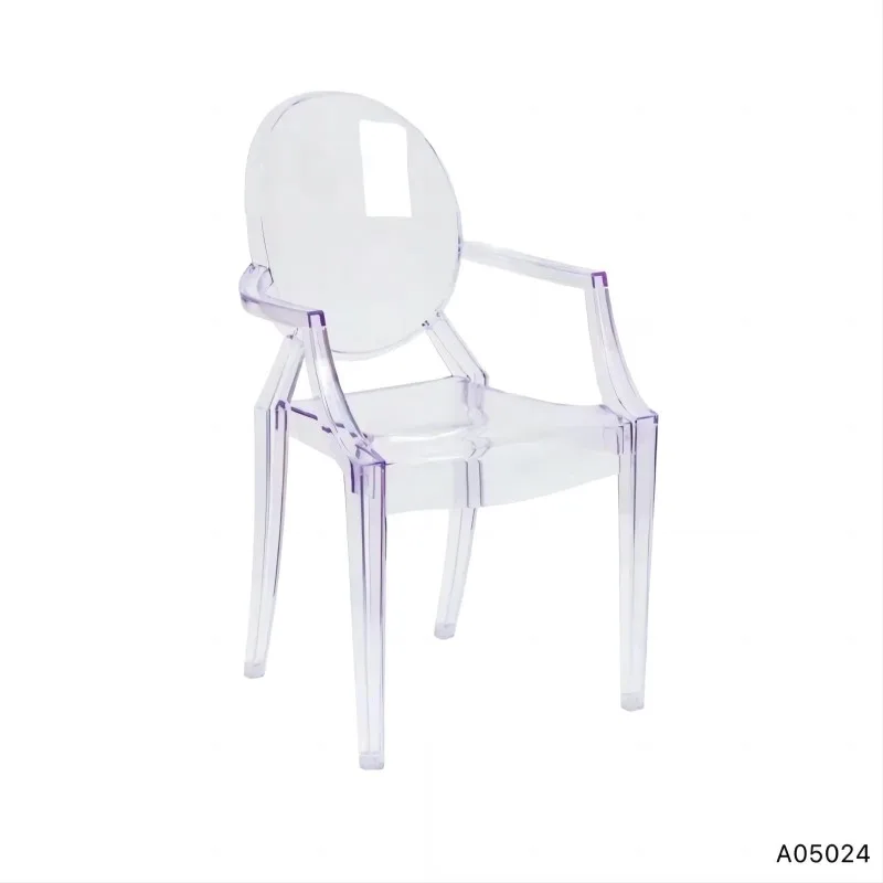 

Transparent Plastic Resin Phoenix Wedding Chair