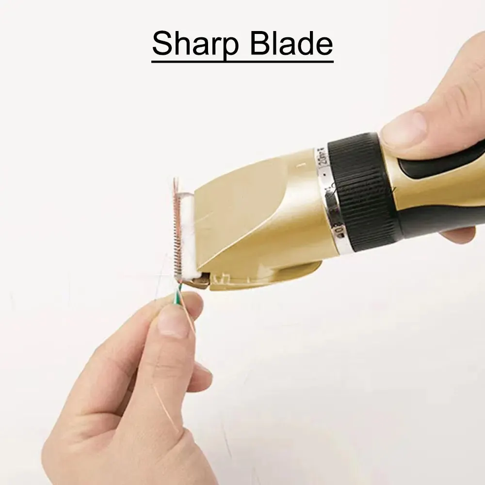 Professional Hair Clipper Men's Barber Beard Trimmer Rechargeable Hair Cutting Machine Ceramic Blade Low Noise image 4