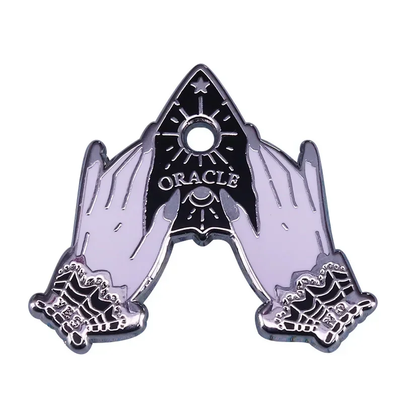 خمر الفيلم السحري أنيمي شارة مينا القوطية بروش معدني القلعة التلبيب دبوس اكسسوارات سترة ظهره الديكور #5