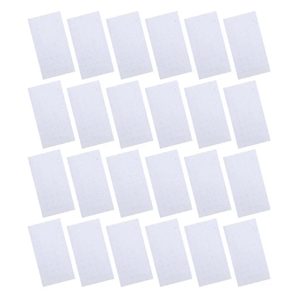 50Sheets Hole Reinforcement Stickers PVC Self Adhesive Paper Hole Protectors for Loose Leaf Notebook Binder School Office Home