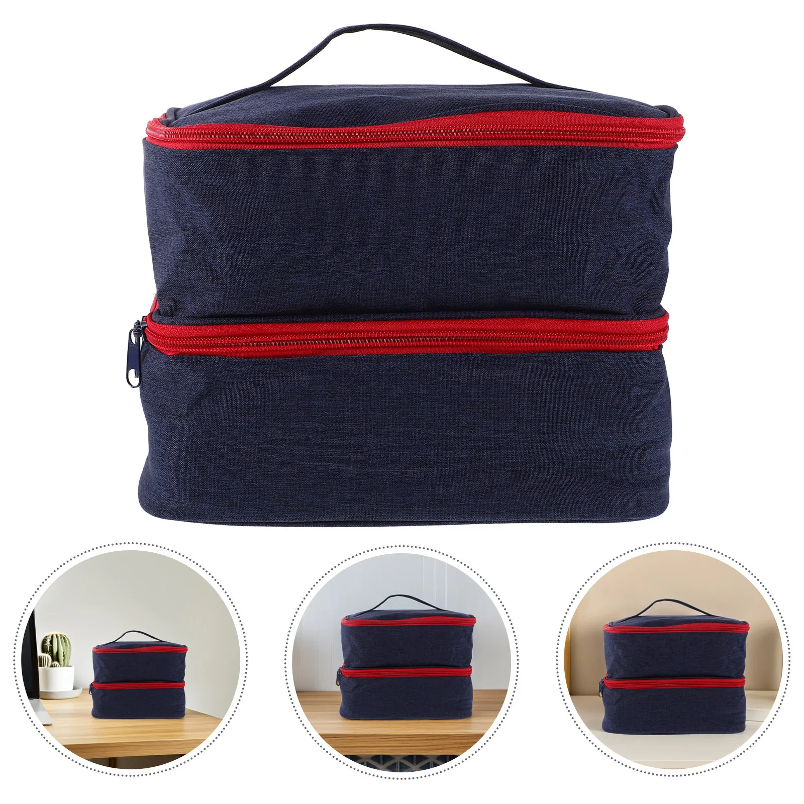 

Portable Multifunctional Waterproof Storage Bag For Airbrush Kits Medicine Essential Oils Nail Polish Spray Travel Foldable
