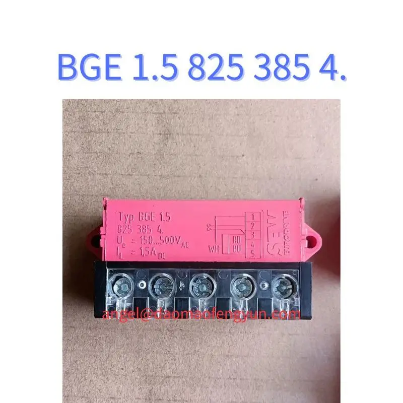 

BGE 1.5 825 385 4. Used rectifier module test function OK