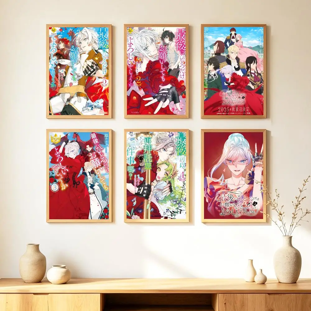 Anime M-May I A-Ask for One Final Thing Poster HD Poster Warm Home Decoration Suitable for Bedroom and Living Room Gifts Giving
