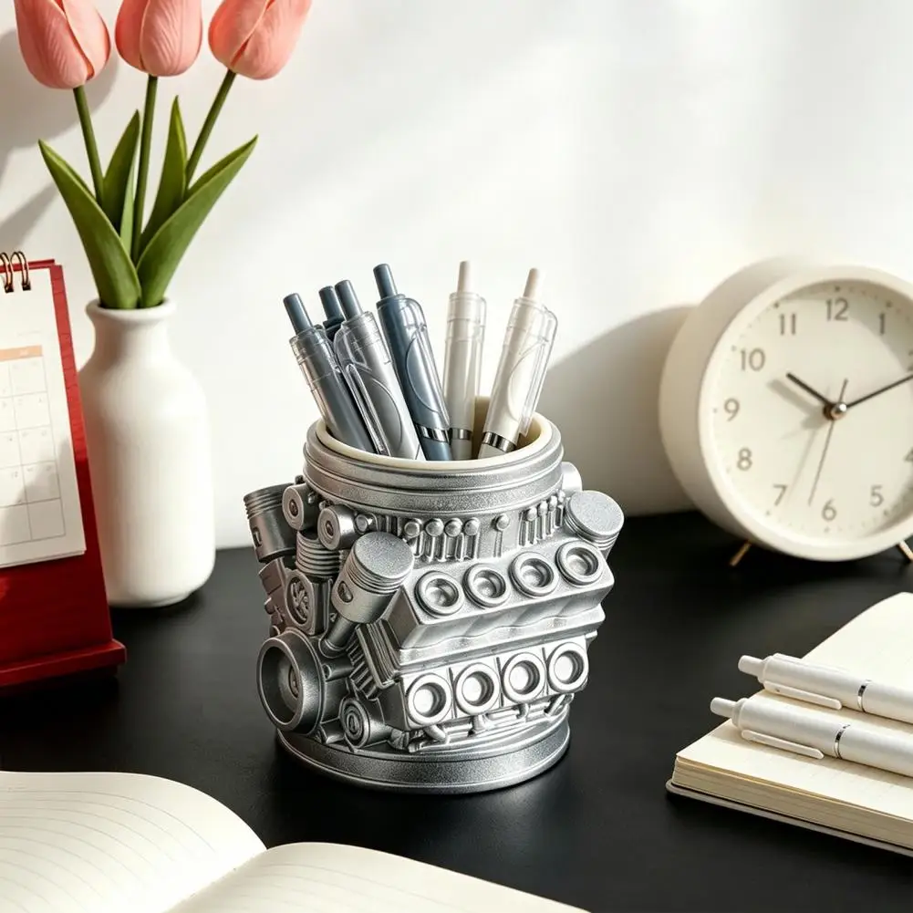 3d Engines Design Mug Engines Stainless Steel Cup Handmade V8 Engines Coffee Cup for Car Enthusiasts Capacity Tea Mug for Home.