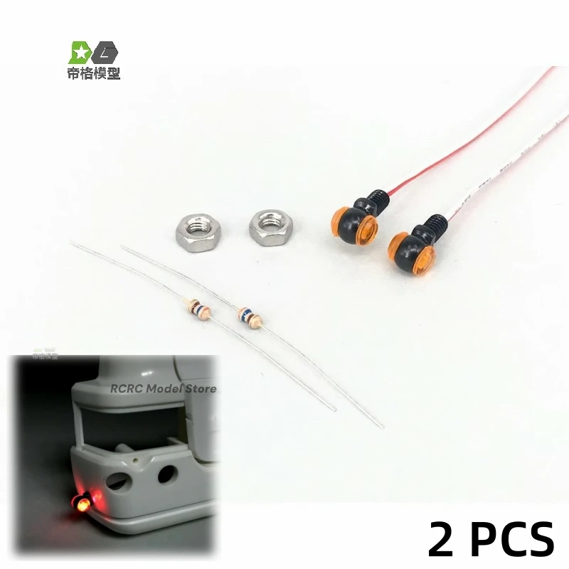 

1/14 RC Toy Truck Side Marker Lights Clearance Lights For Tamiya SCANIA VOLVO BENZ MAN 1/14 RC Tractor Truck Parts DEGREE MODEL