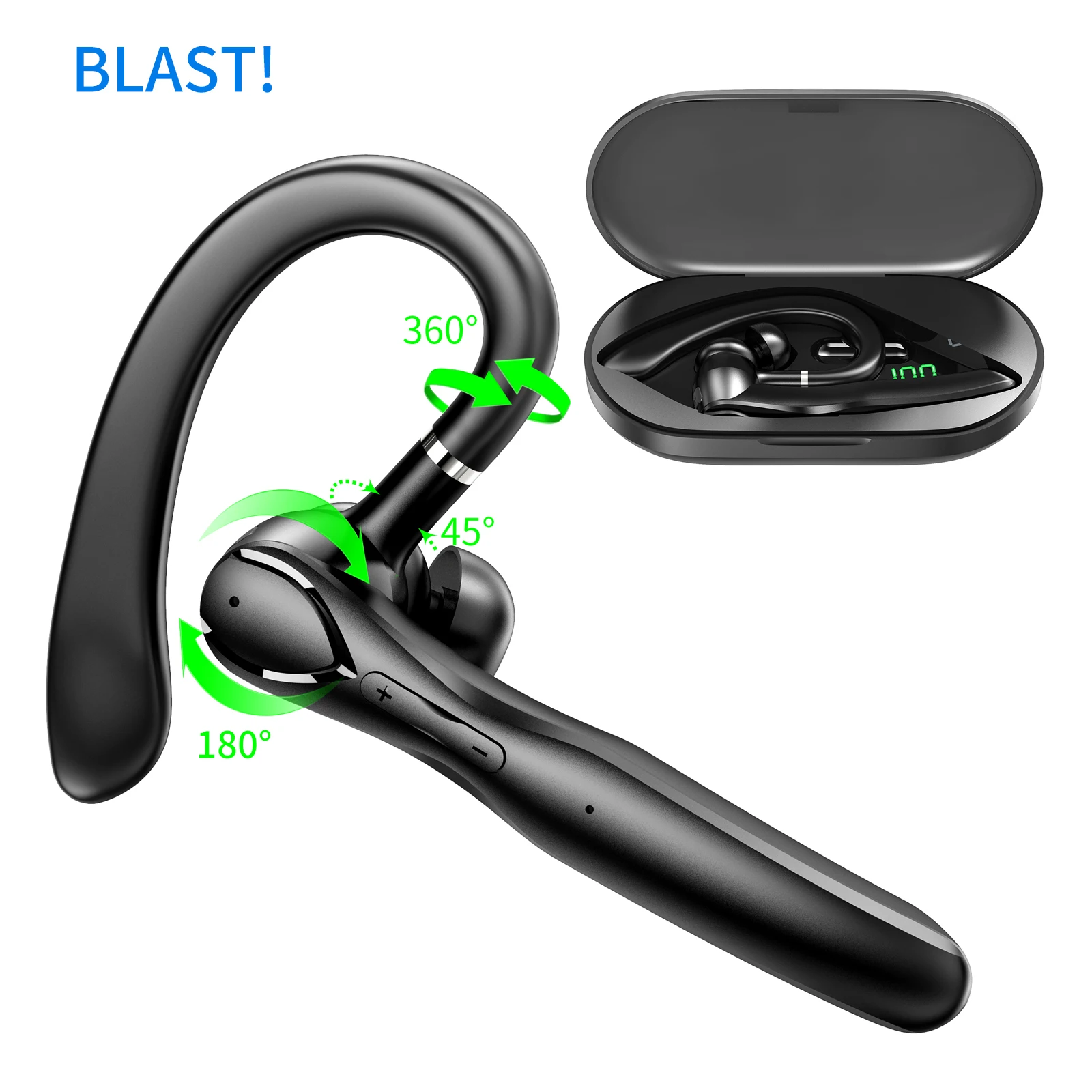 

2025 Touch BLAST! i33 Earphones Volume control Bluetooth earbuds 19 hours Digital Display Headphones TWS wireless headset