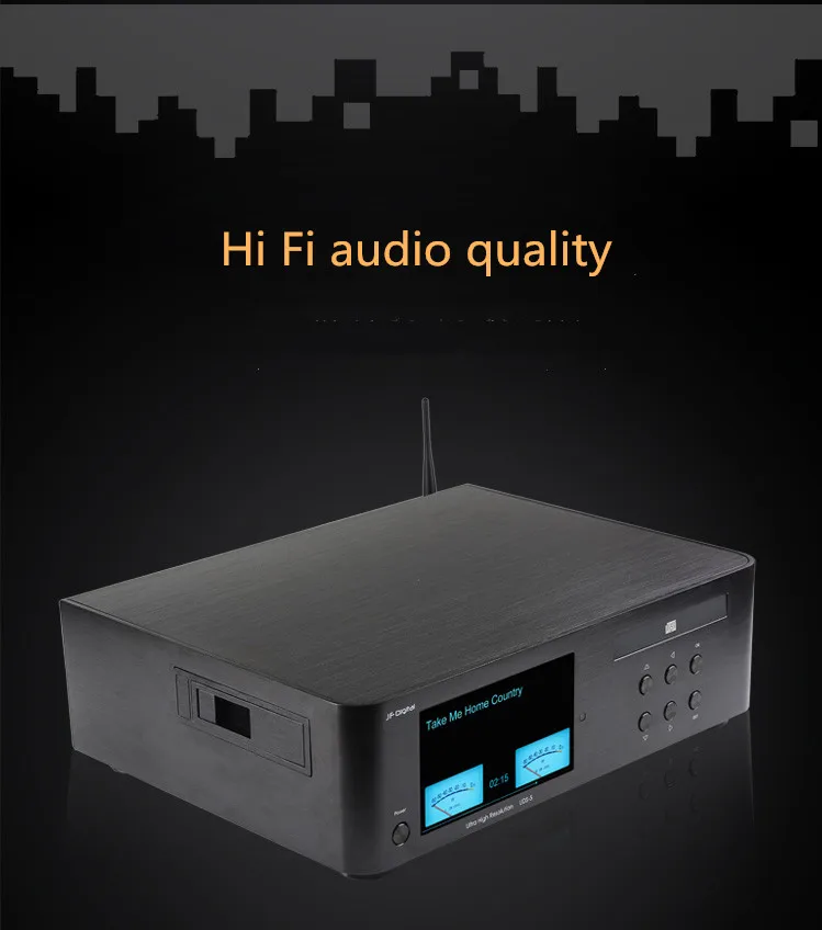 R-089 JF UDS-5 digitální audio hráč HIFI cédéčko hráč DSD ES9018 WIFI DLAN airplay androil/iso/window PC systém