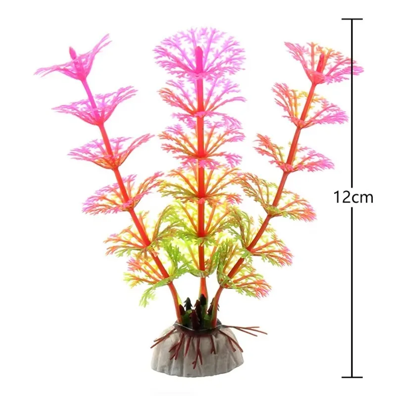 

10pcs Artificial Aquarium Plant Fish Tank Decoration Underwater Plants Simulation Water Plant Green Water Grass Aquarium Accesso
