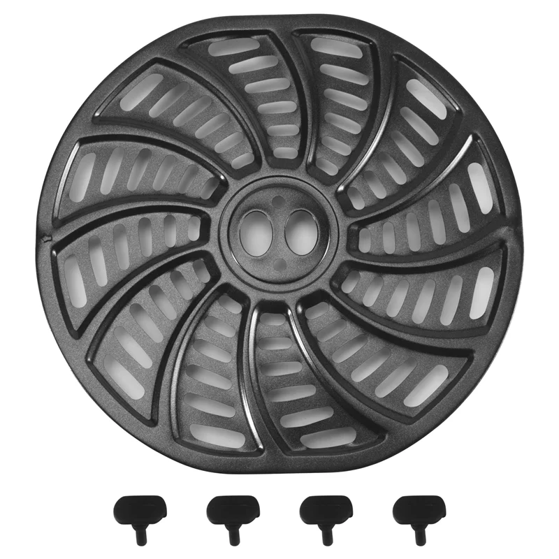 【Горячий торт】Аэрофритюрница-гриль-поднос для Gourmia GAF698/GAF686 6QT фритюрница с антипригарным покрытием, сковорода-гриль, более четкая пластина, посудомоечная машина, безопасность