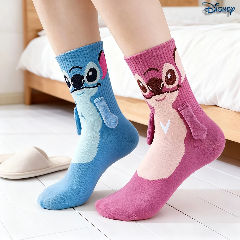 

Novel Cartoon Anime Figure Socks Cute Hand in Hand Socks Fun Fashion Soft Comfortable Christmas Stocking Toy Gift