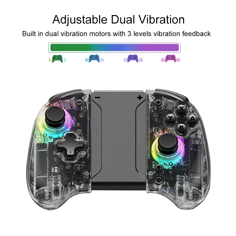 

NEW KS37B Wireless Gamepad Wake Up With Bluetooth somatosensory six-axis Compatible For Nintendo Switch/Switch OLED Joypad