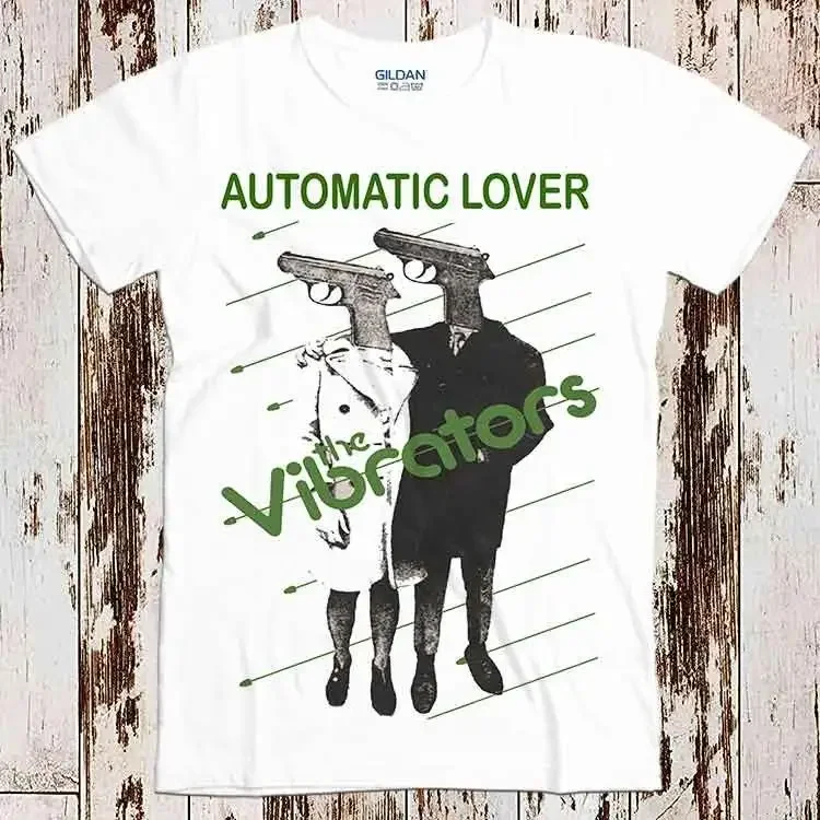 Automatic The Vibrators Lover T Shirt Top Vintage Ladies 8244