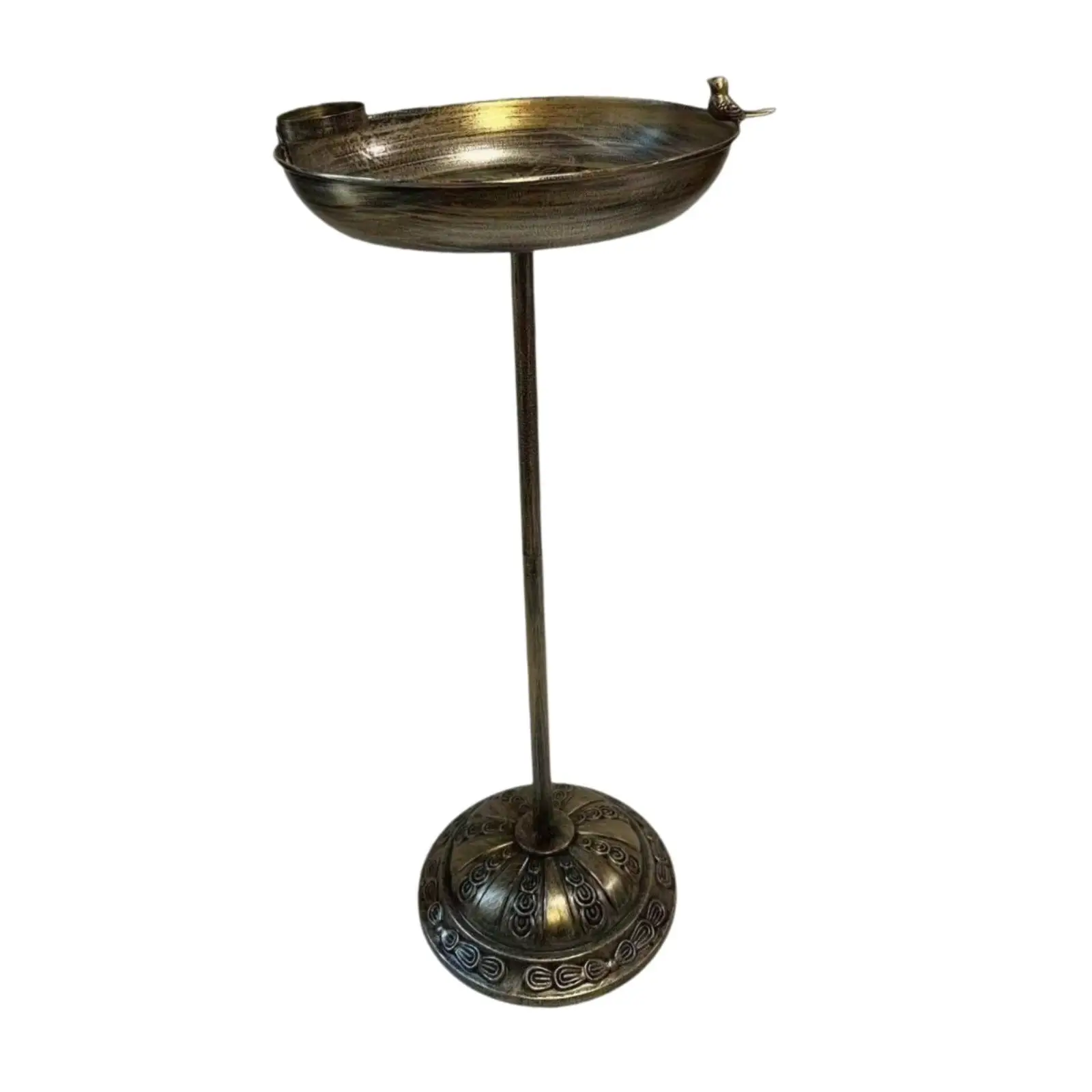 

Garden Bird Bath Ornament Freestanding Birdbaths for Balcony Courtyard Yard