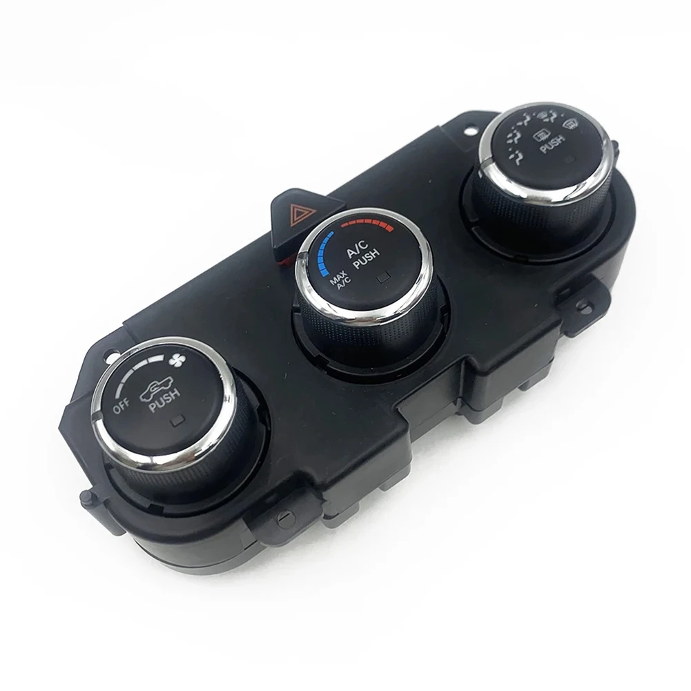 Automotive HVAC Black And White AC Heater Control Reliable Performance Wear Resistant Anti-Corrosion Made Of ABS Material