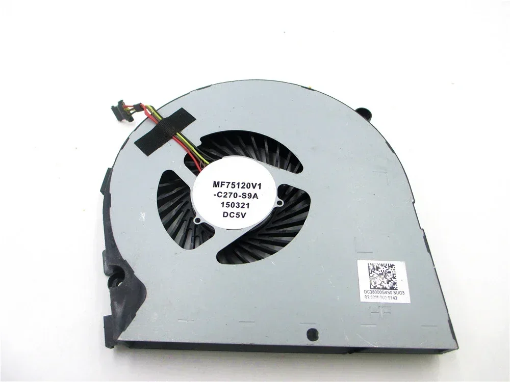 New Original Laptop cpu fan for HP ENVY 17T-N000 17T-N100 M7-N M7-N101DX DFS661605PQ0T FGDU MF75120V1-C270-S9A 813798-001