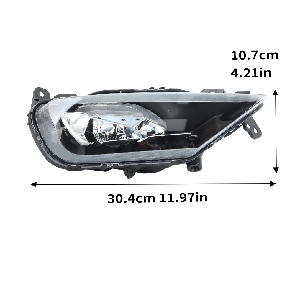 LED مصباح الضباب لفولفو XC60 XC90 S90 V90 2016-2019 2020 2021 المصد الأمامي الضباب ضوء مجموعة مصابيح أمامية اكسسوارات السيارات