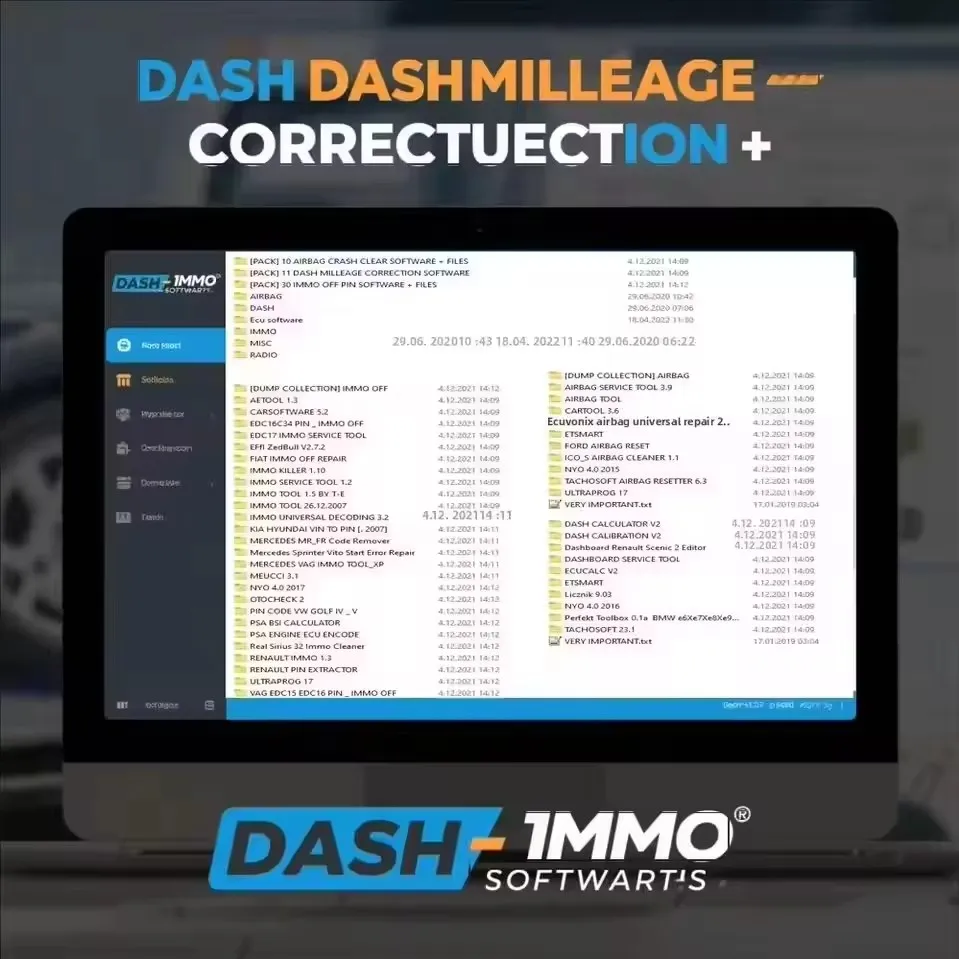 

Software para automóvil Paquete de 32 GB DASH MILLEAGE CORRECCIÓN + AIRBAG CRASH CLEAR + IMMO OFF + DASH + IMMO SOFTWARES Descar