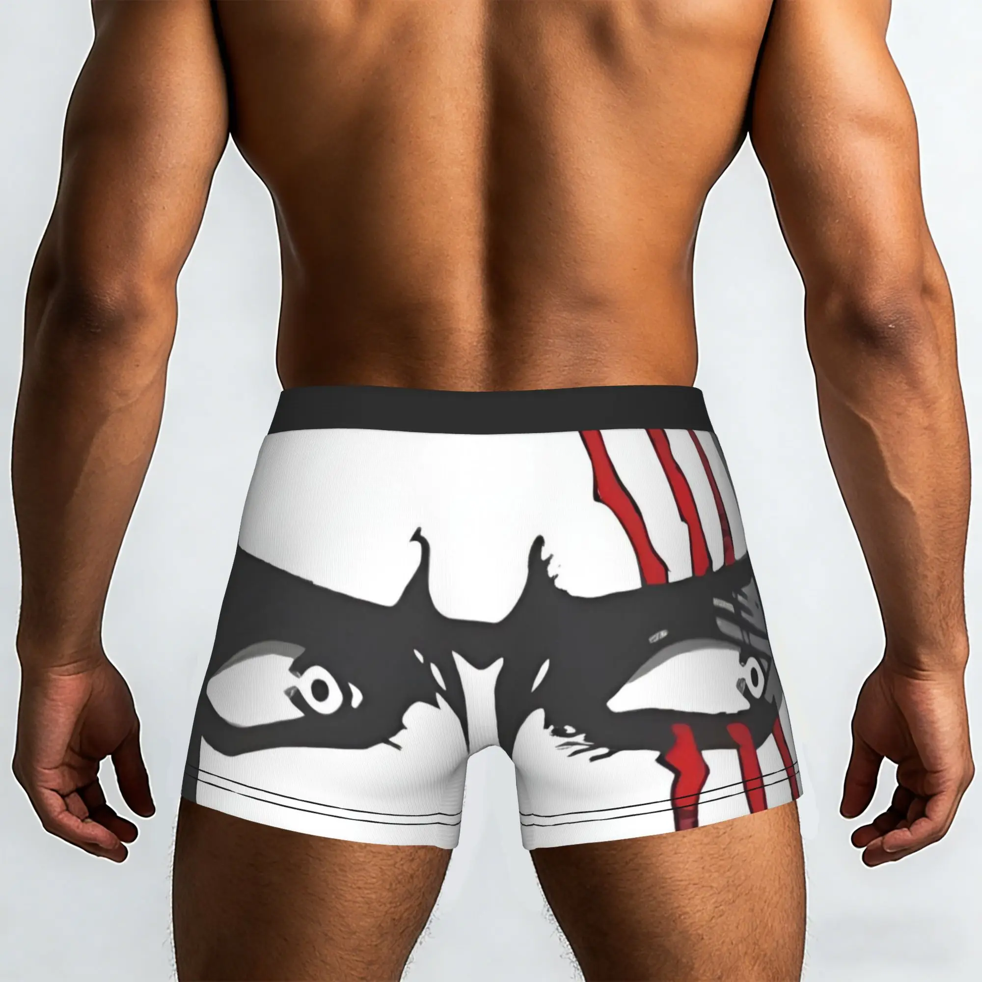SHANKS ONE PIECE   SHANKS RED HAIR   ONE PIECE One Piece Underpants Homme Panties Male Underwear Ventilate Shorts Boxer Briefs