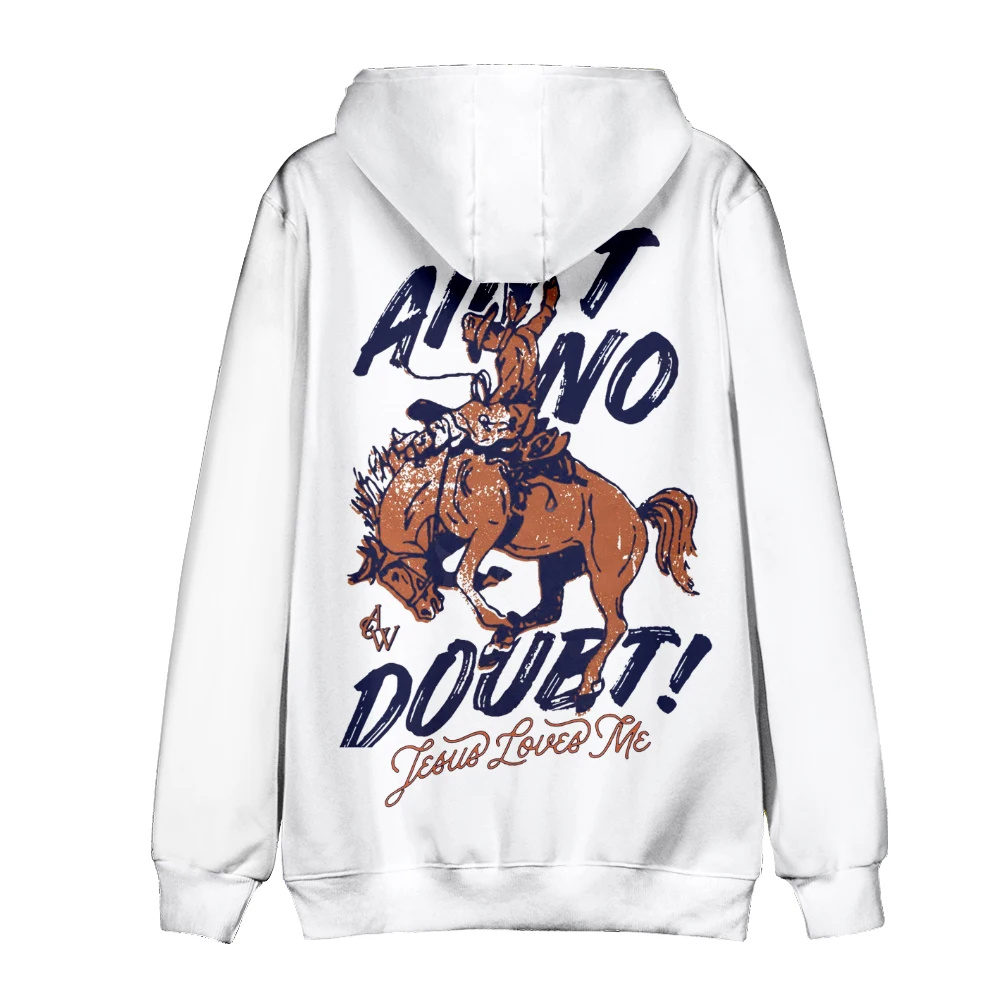 Anne Wilson Merch non c' è nessun problema felpa con cappuccio manica lunga Streetwear uomo donna felpa abbigliamento moda stile Casual