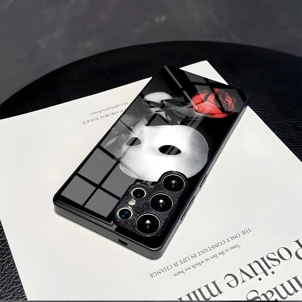 The Phantom Of The Opera Phone Case For Samsung S 25 26 24 23 22 21 Ultra 10 Plus A16 Pro Fe 20 Note 34 S30 Glass Shockproof