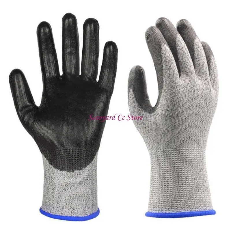 

N3UC Breathable Easy Clean Antislip Safety Gloves for Construction Workers Handling Oily or Wet Surfaces Outdoor Labor Tasks