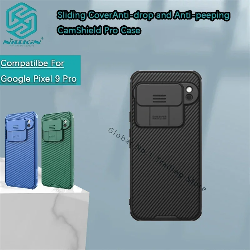 for Google Pixel 9 Pro XL Case/Pixel 8 Pro/Pixel 7 Pro Nillkin Camshield Pro case TPU PC cover phone case shell