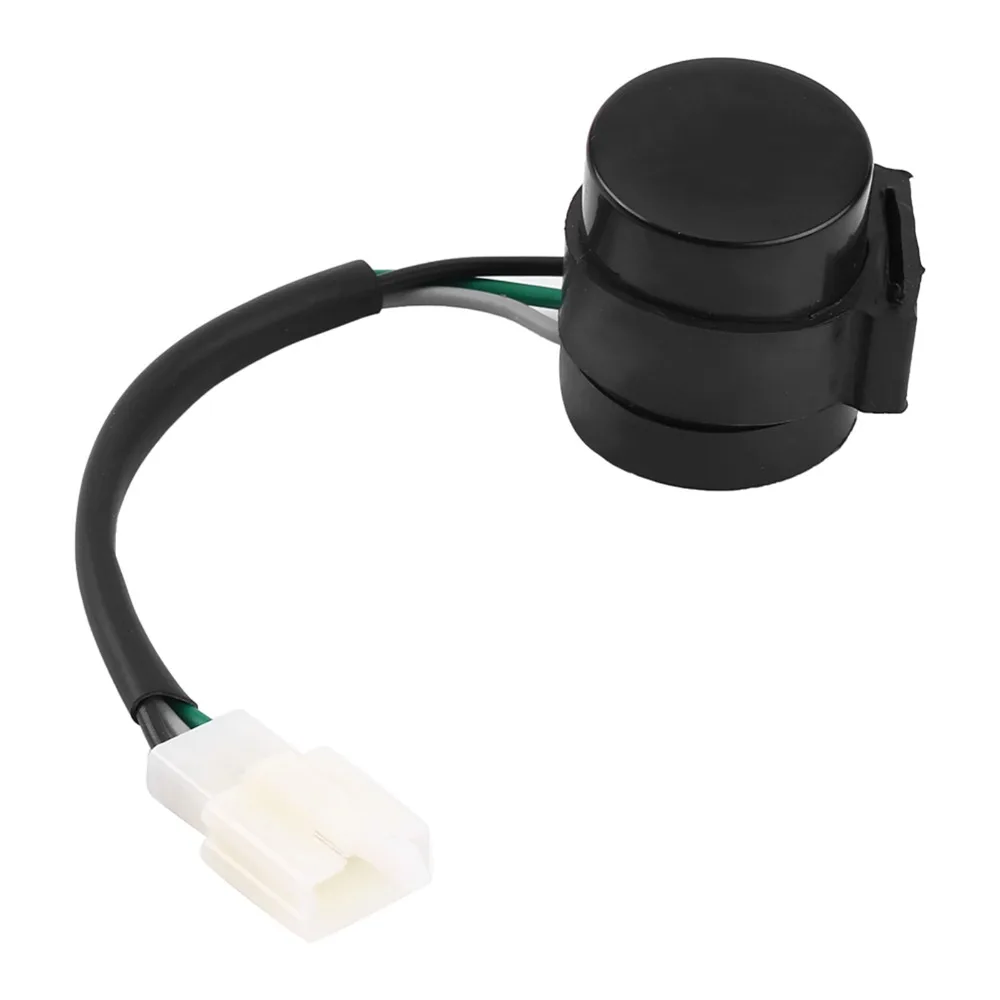 3 Pins Turn Signal Flasher Relay Round Shape GY6 Engines Compatible Motorcycle Signal Flasher Flasher Relay Blinker