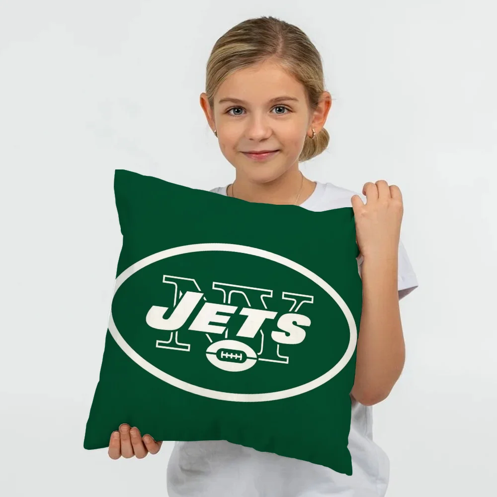 Cushion Cover Pillow Cover Pillowcase Cover for Pillow Fundas De Cojines New York J-jets Pilow Covers for Living Room Cushions