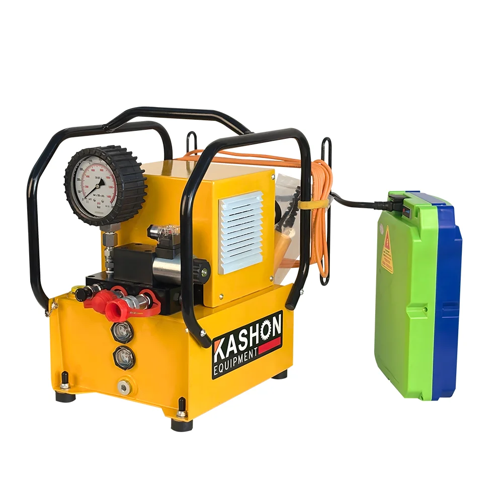 KBPW700 700bar Battery Powered Cordless Hydraulic Pump Power Pack For Hydraulic Torque Wrench